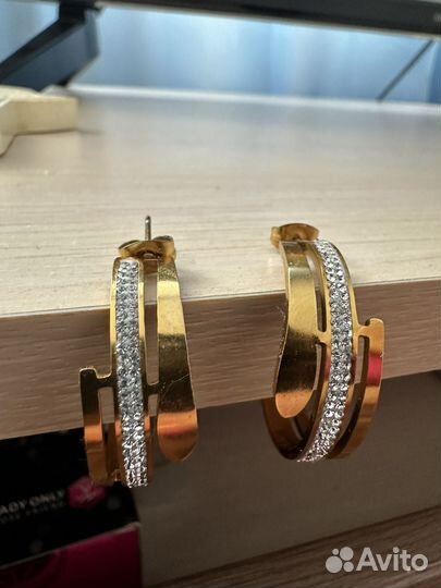 Swarovski серьги