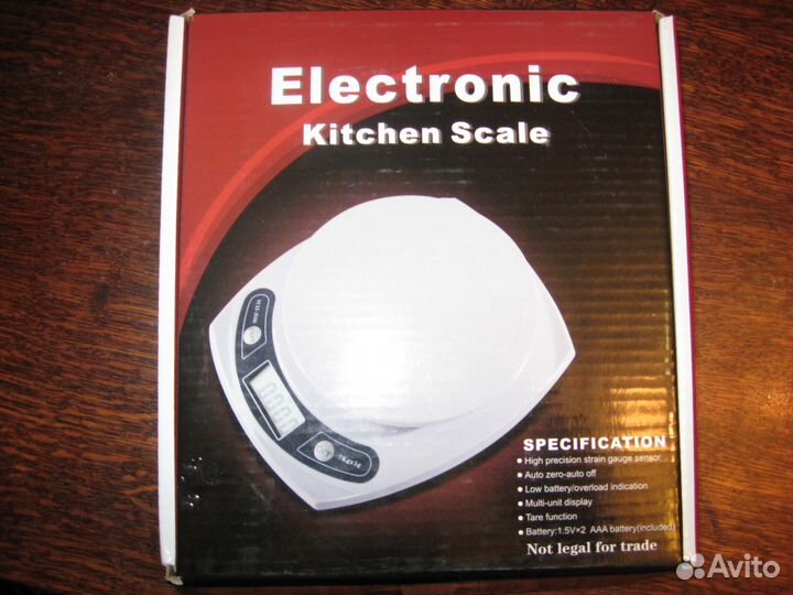 Весы карманные и кухонные электронные новые