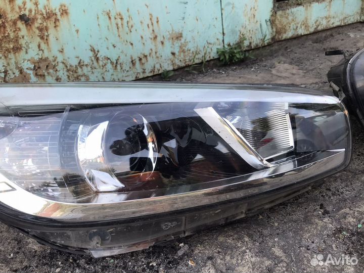 Фары на kia ceed jd 2штуки