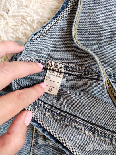 Джинсовый комбинезон m-ка