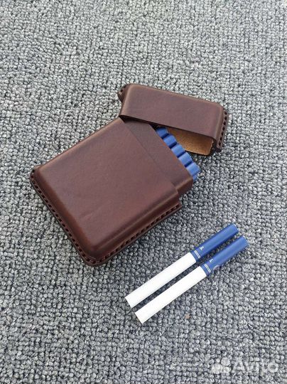 Шикарный Кожаный портсигар