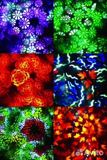 Светомузыка FL EVO-7 Gobo Призма Strob Mic DMX