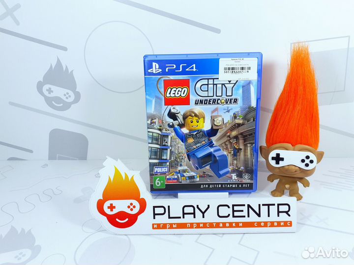 Диск для PS4 lego City Undercover б/у с гарантией