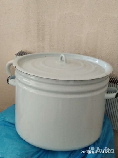 Кастрюли 50л, 20л, 7л,5л эмалированные