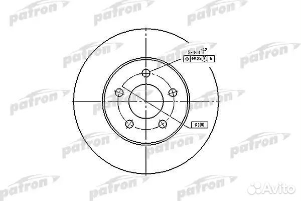 Диск тормозной передн chrysler: Town & Contry 9