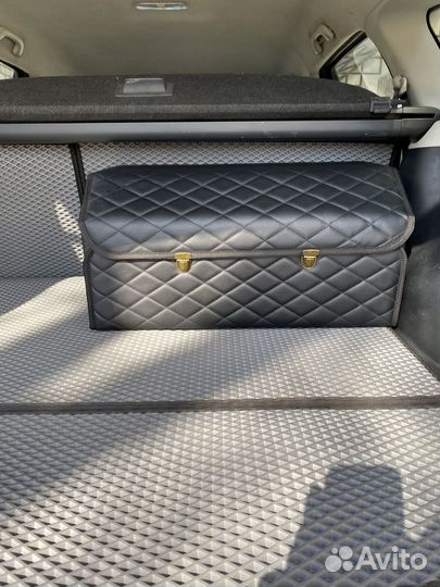 Саквояж в багажник авто черный 60см