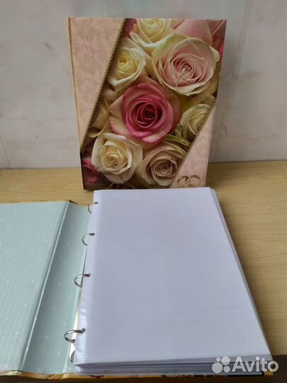 Фотоальбом400 книжный формат(h32*26*5) 10 х15см