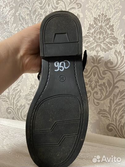 Туфли для девочки 34 размер