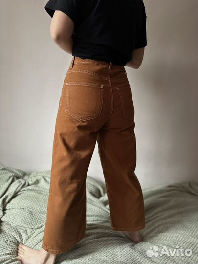 Джинсы кюлоты