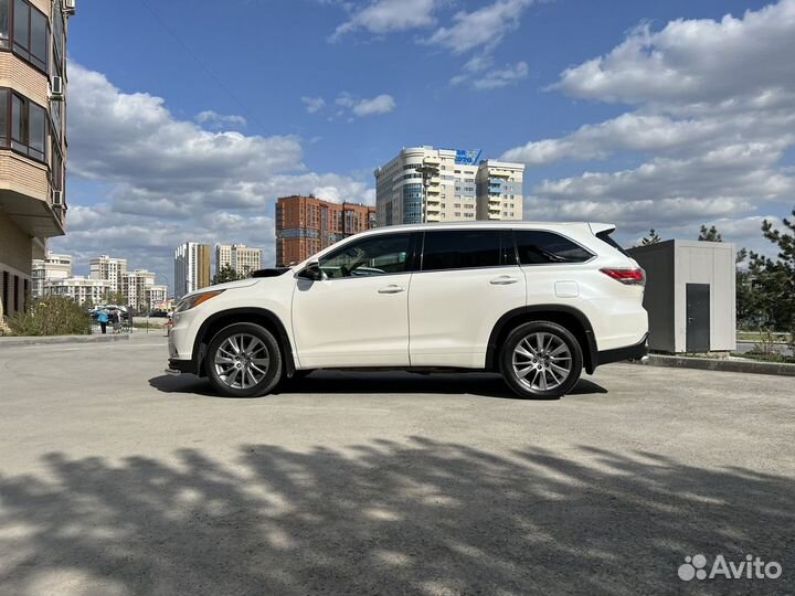 Toyota Highlander 3.5 AT, 2014, 129 000 км