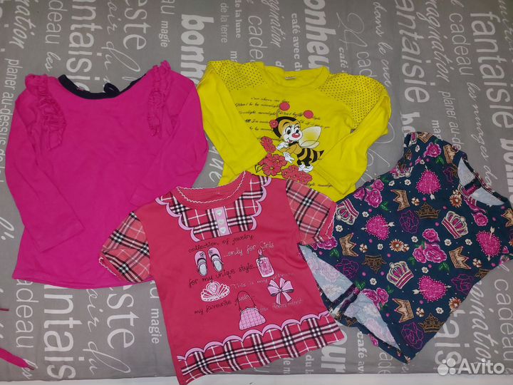 Вещи на девочку 2-3 года пакет