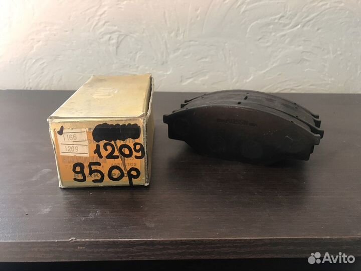 Колодки тормозные PF-1166 PF-1209 LWT toyota