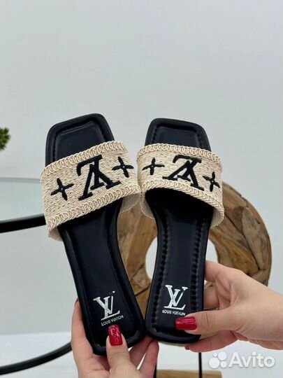 Шлепки louis vuitton