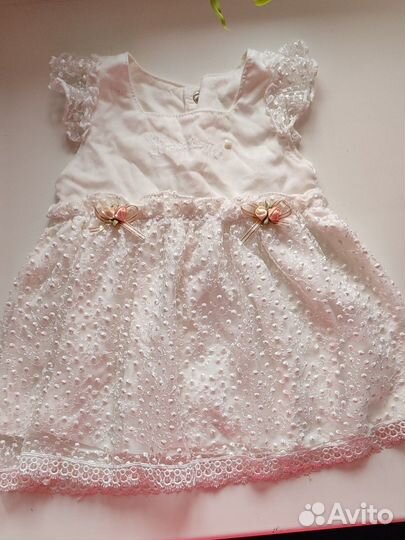 Платье для девочки до 5 месяцев