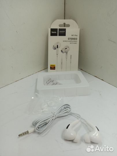 Наушники Проводные Внутриканальные hoco Наушники M