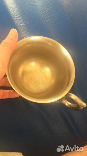 Крутая Чашка Альпака 350 мл начала прошлого века