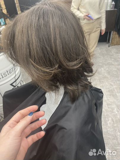 Однотонное окрашивание