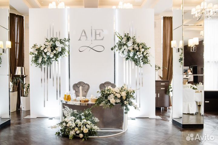 Оформление свадеб, свадебный декор, фотозоны
