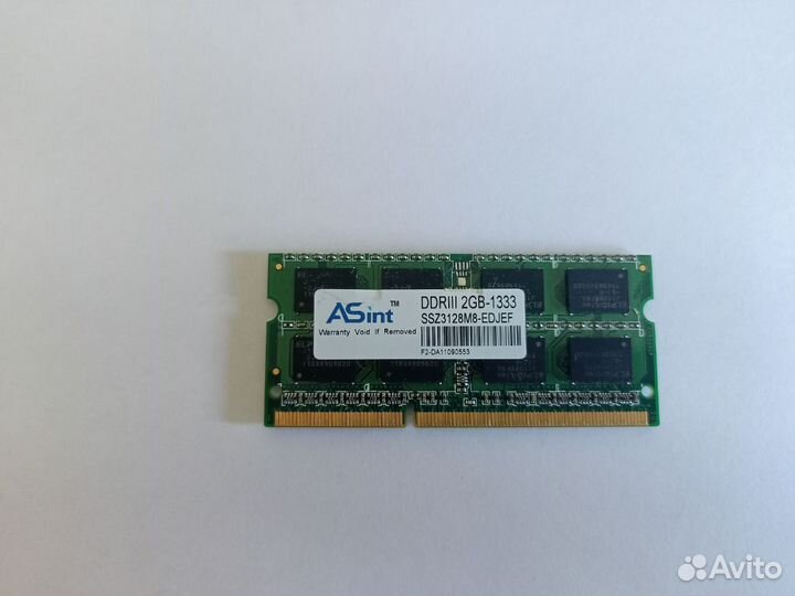Оперативная память Asint DDR3 2GB-1333