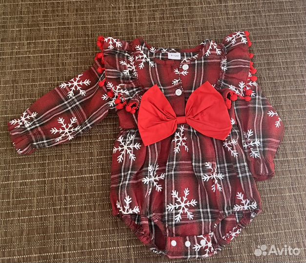 Новогодний костюм для девочки 74