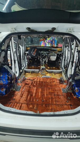 Шумоизоляция автомобиля за день