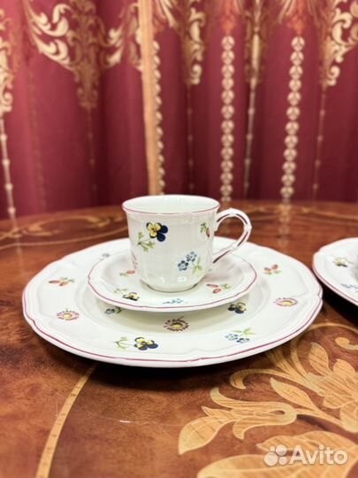 Тройки от villeroy boch petite fleur