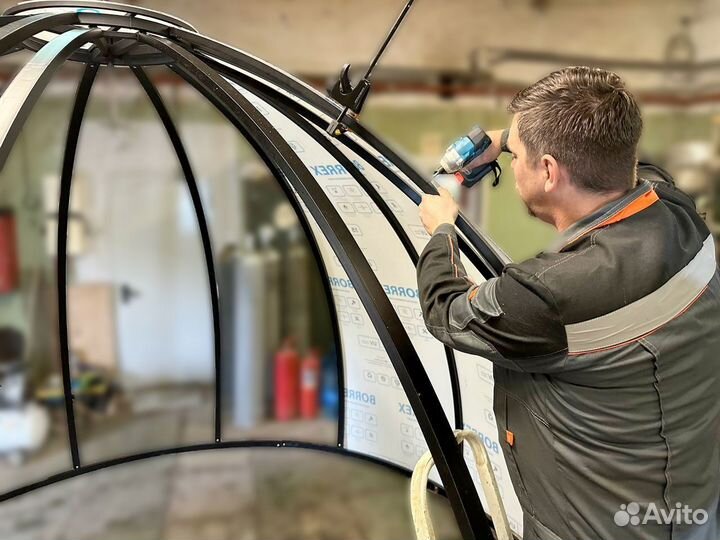 Купольная беседка 7.4 м