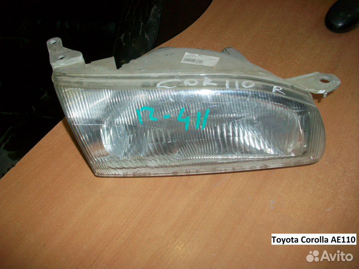 Фара на Toyota Corolla (Тойота Королла) AE110