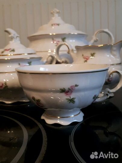 Чайный сервиз Чехия на 5 персон
