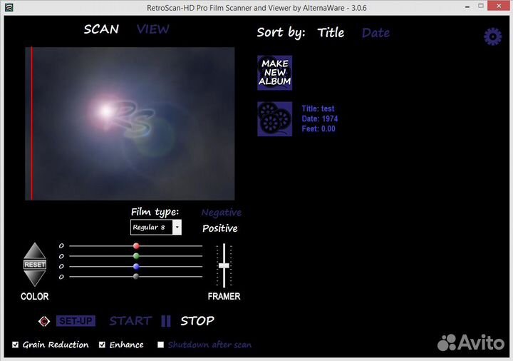 Оцифровка кинопленки 8 мм и 16 мм