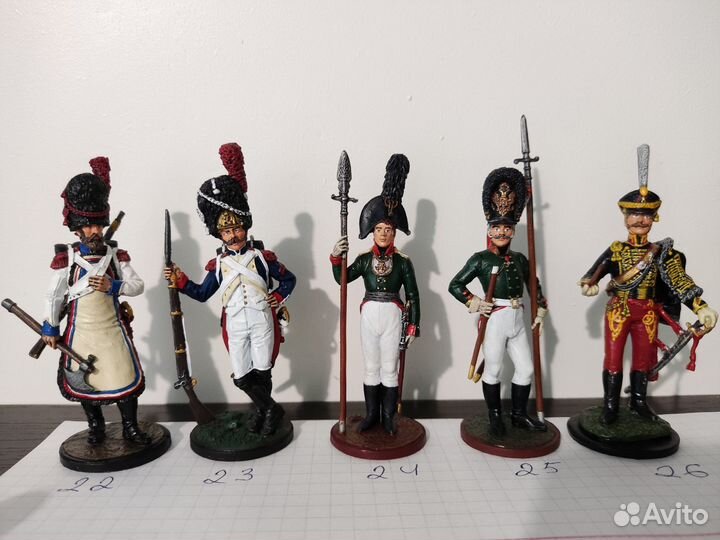 Оловянная миниатюра 54 мм