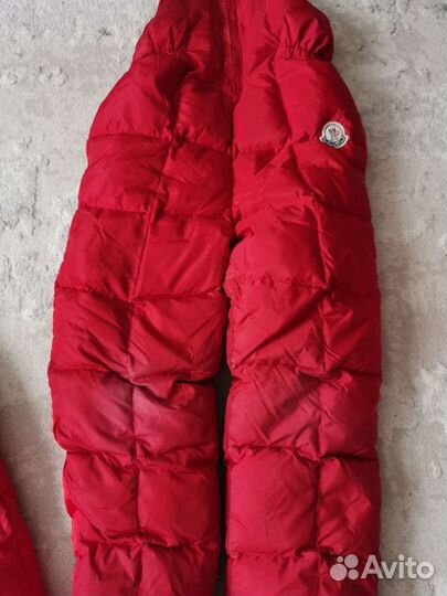 Пуховик Moncler для девочки 110-116