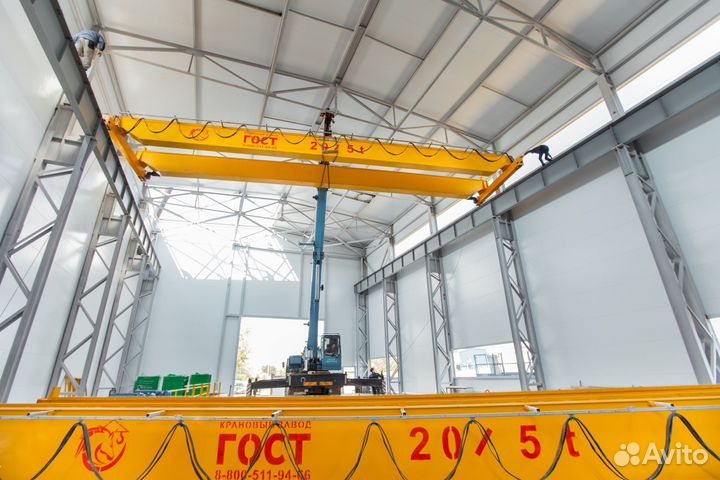 Кран мостовой двухбалочный
