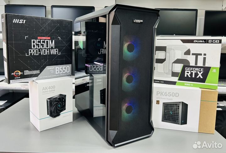 Игровой компьютер Ardor Gaming+RTX 3060 Ti 8Gb