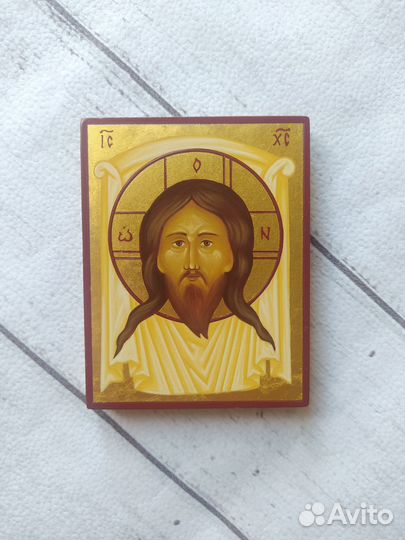 Спас Нерукотворный рукописная икона