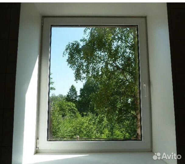 Окно пластиковое глухое