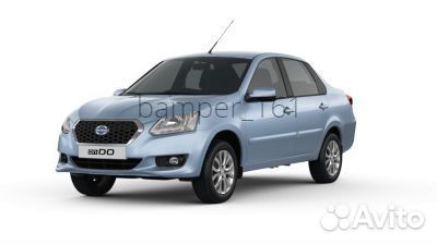 Бампер передний Датсун он-До Ледяной