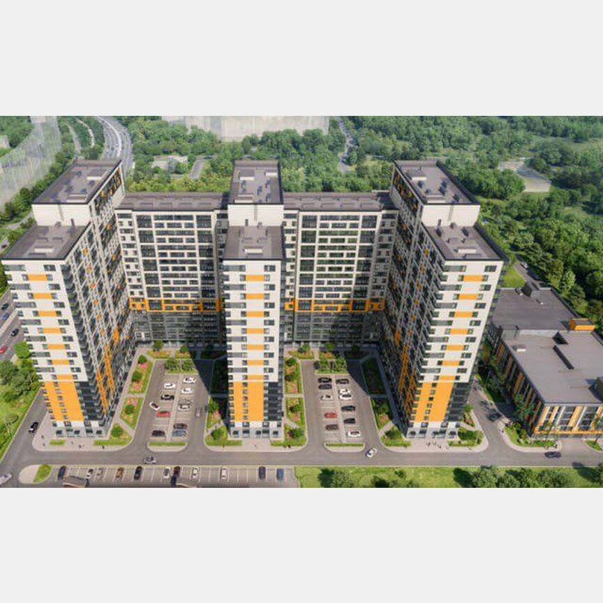 2-к. апартаменты, 67,4 м², 15/24 эт.