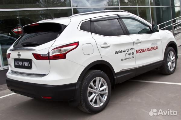 Реснички на фонари Nissan Qashqai (2013-2020)