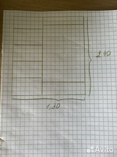 Шкаф купе с зеркалом