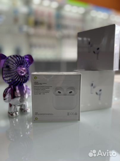 Беспроводные наушники apple airpods 3 поколения