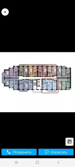 2-к. квартира, 60 м², 10/12 эт.