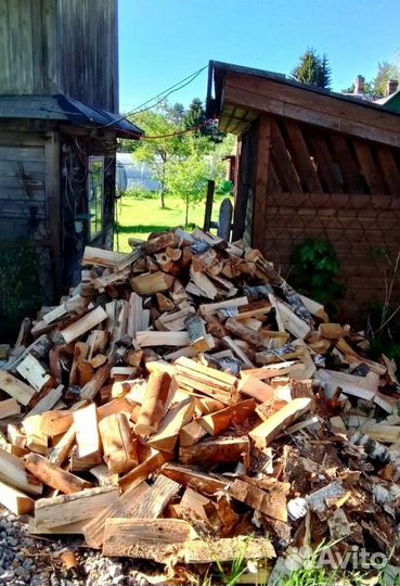 Дрова колотые Осина