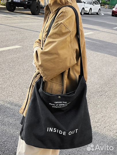 Сумка женская холщовая