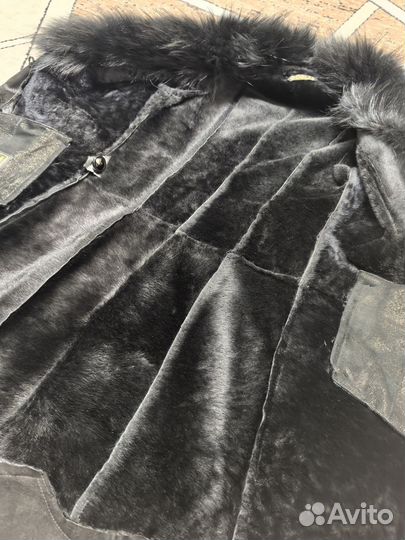 Дубленка натуральная женская 42 44