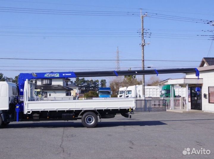 Бортовой грузовик Hino 500 (Ranger) с КМУ Tadano, 2019