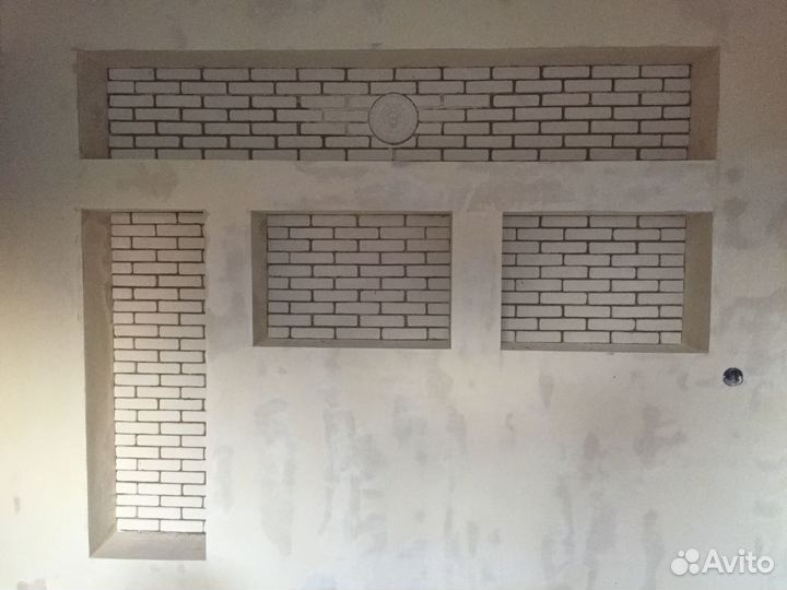 Декоративный кирпич из гипса (Камень-Альба)