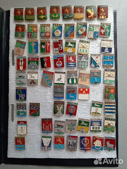 Значки Гербы городов