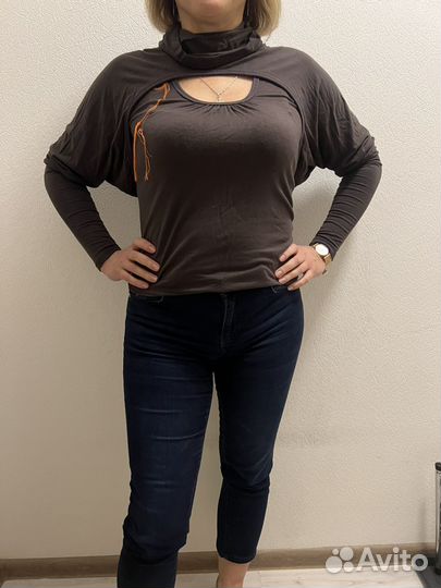 Летний комплект женский топ и накидка