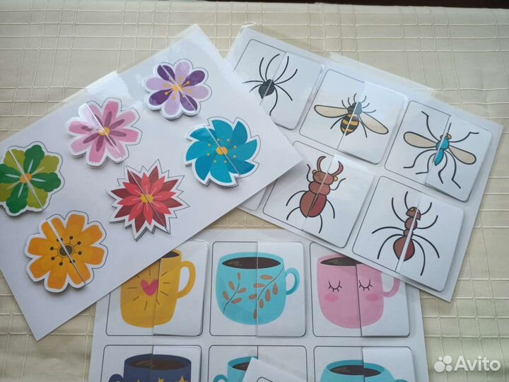 Развивашки на липучках Пособия для детей